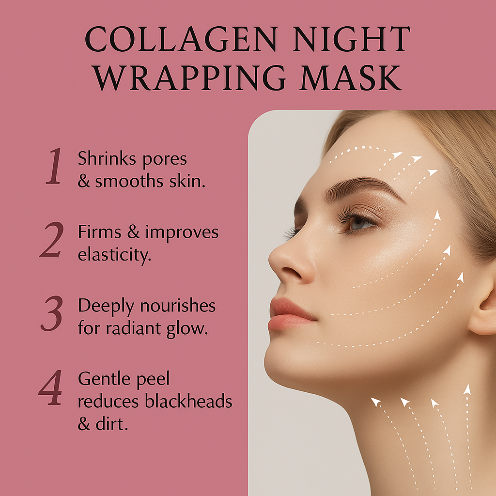 Collagen Night Wrapping Mask + Brush