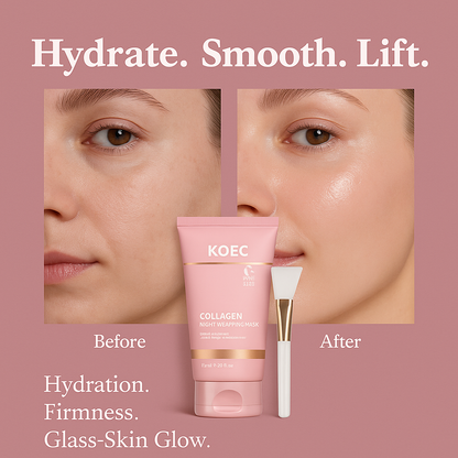 Collagen Night Wrapping Mask + Brush