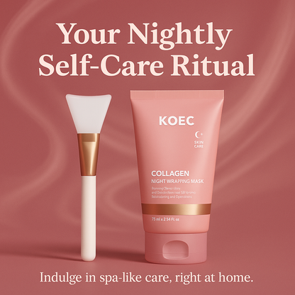 Collagen Night Wrapping Mask + Brush